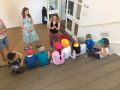Bsuch des Sonderschulkindergartens in der Ausstellung "Anders Hören"