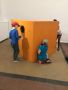 Bsuch des Sonderschulkindergartens in der Ausstellung "Anders Hören"