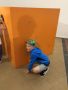 Bsuch des Sonderschulkindergartens in der Ausstellung "Anders Hören"