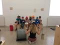 Bsuch des Sonderschulkindergartens in der Ausstellung "Anders Hören"