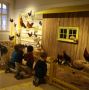 Museumsbesuch des Kindergartens bei der Kükenausstellung.